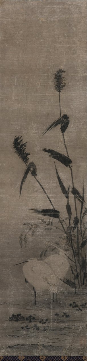 Dos garzas de Yamaguchi Sekkei