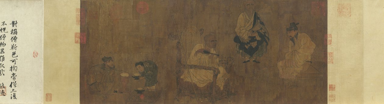 唐 颜立本 萧翼赚兰亭图 de Yan Liben
