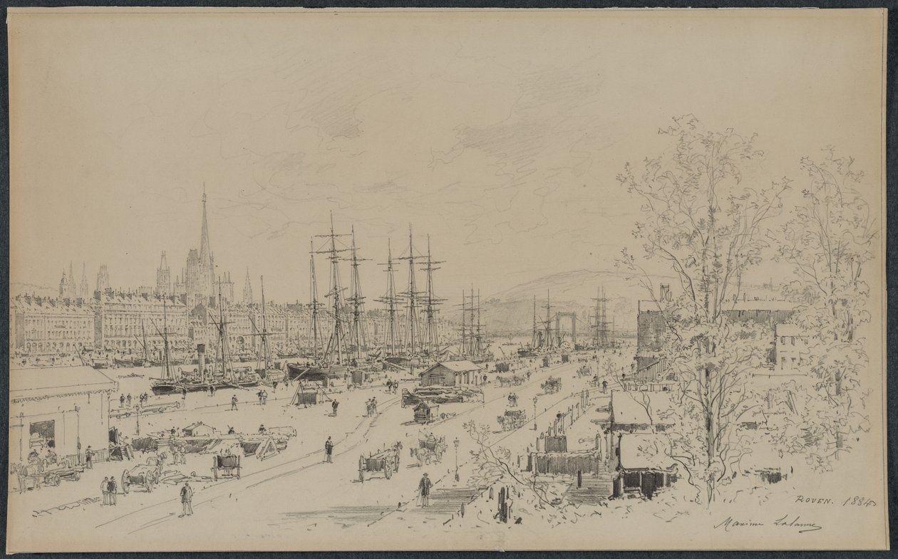 Port of Rouen de Yang Ki hun (Seuk Eun) (Korean