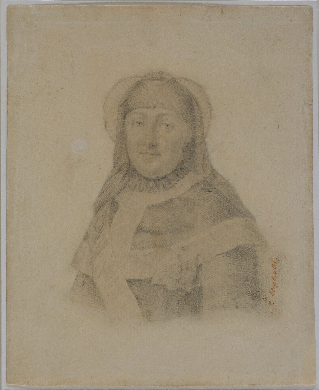Catalina II de luto, 1762 de Yefgraf Petrovich Chemesov