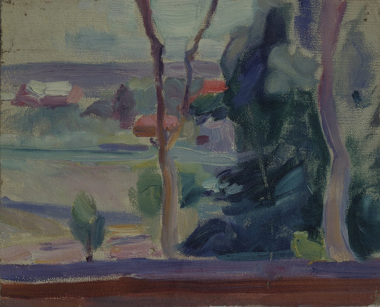Paisaje, 1905 de Yelena Genrichovna Guro