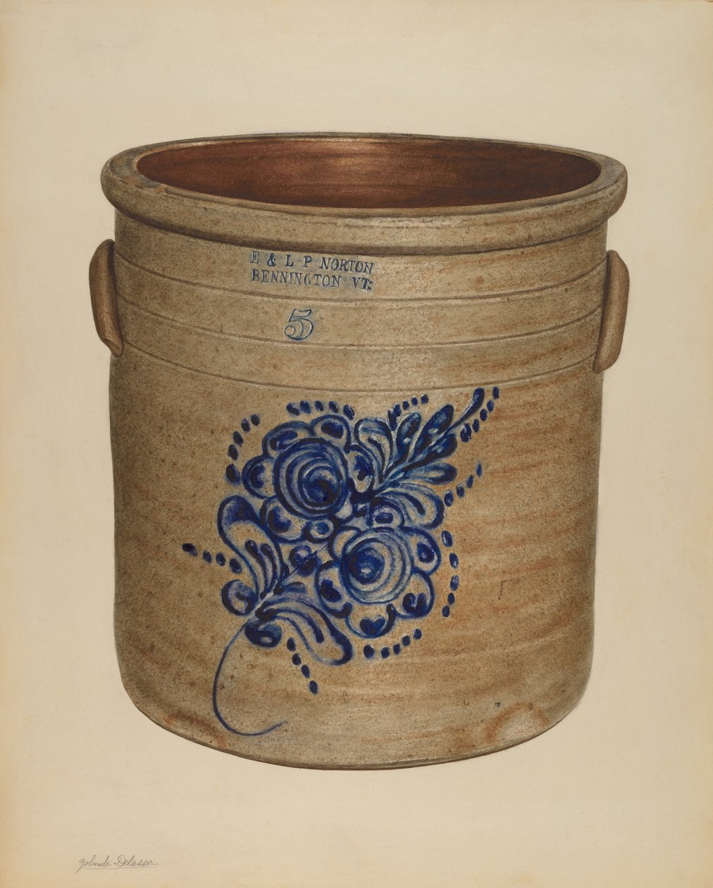 Olla, probablemente 1938 de Yolande Delasser