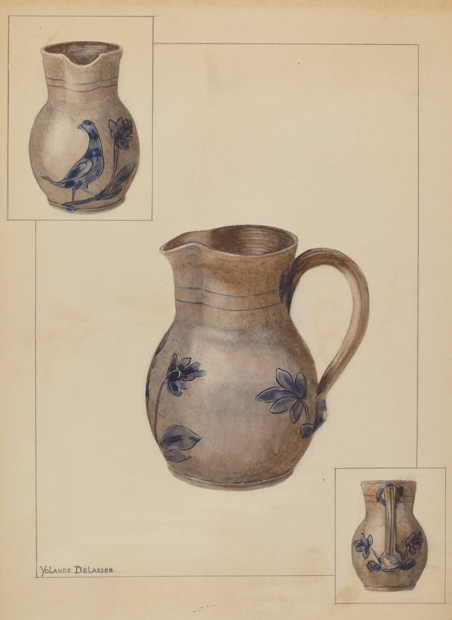 Jarra de agua, c. 1936 de Yolande Delasser