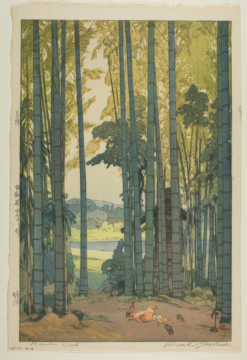 Bosque de bambú de Yoshida Hiroshi