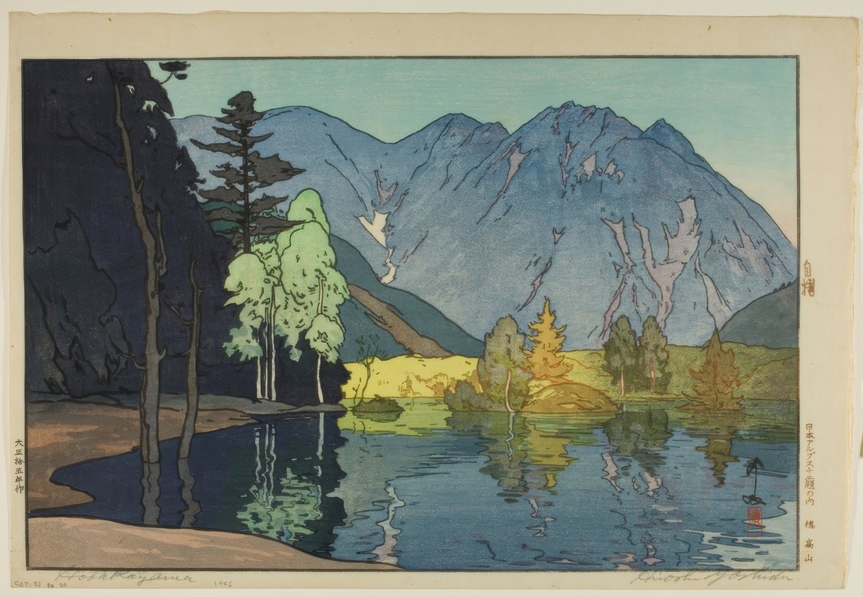 Monte Hodaka de Yoshida Hiroshi