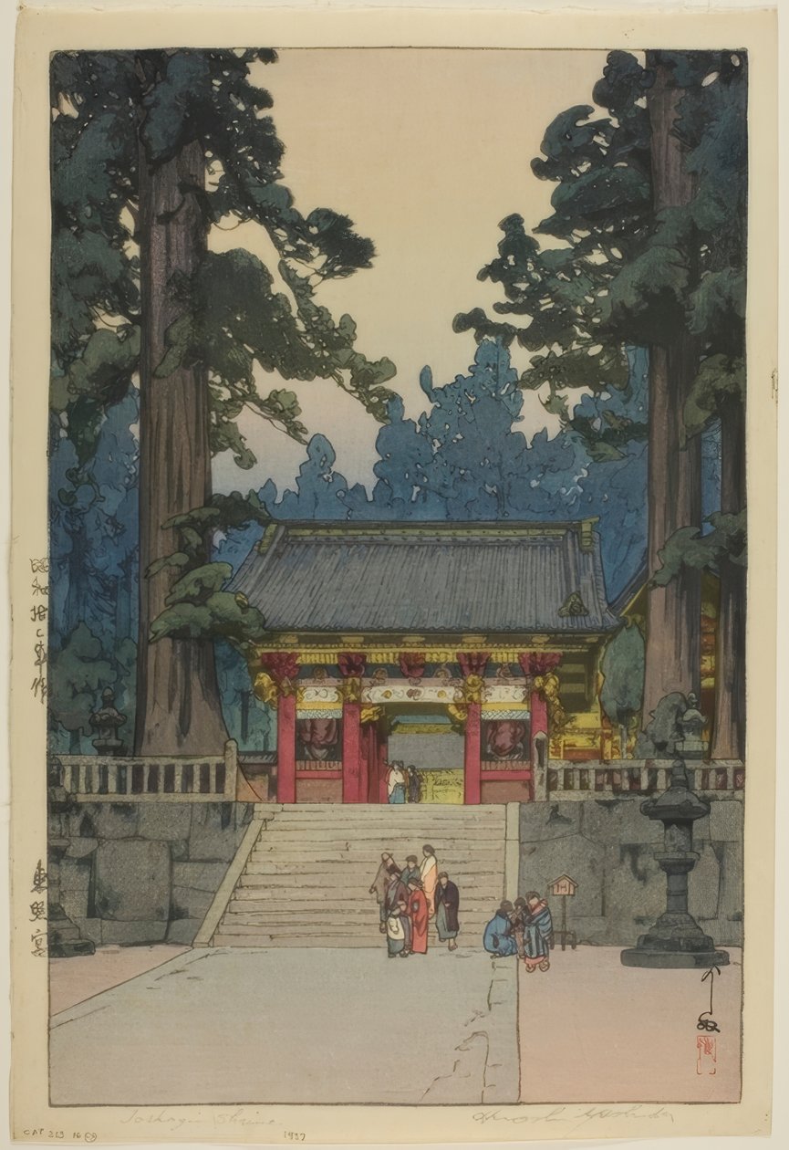 Santuario Toshogu (Toshogu) de Yoshida Hiroshi