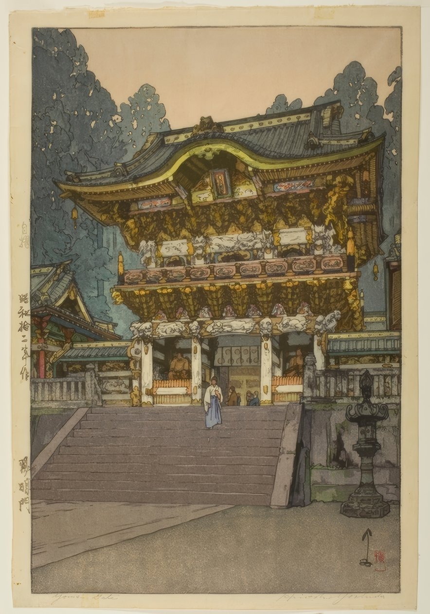 Puerta Yomei de Yoshida Hiroshi