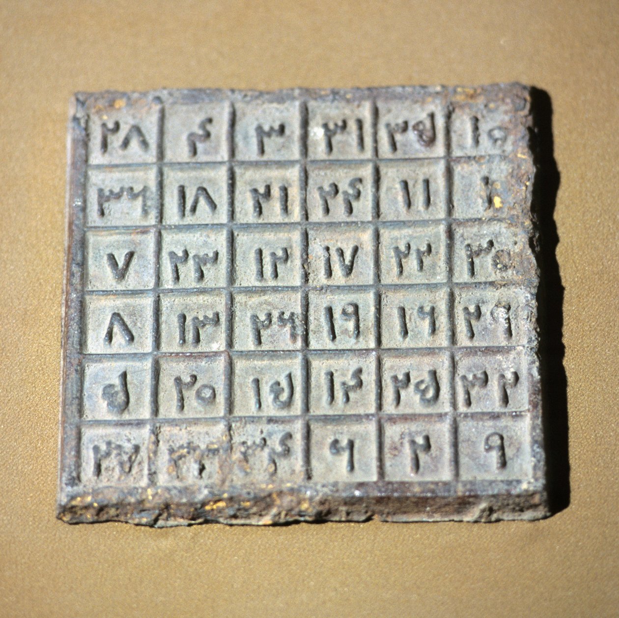 Mesa mágica que representa figuras de la dinastía Yuan de Yuan Dynasty Chinese School