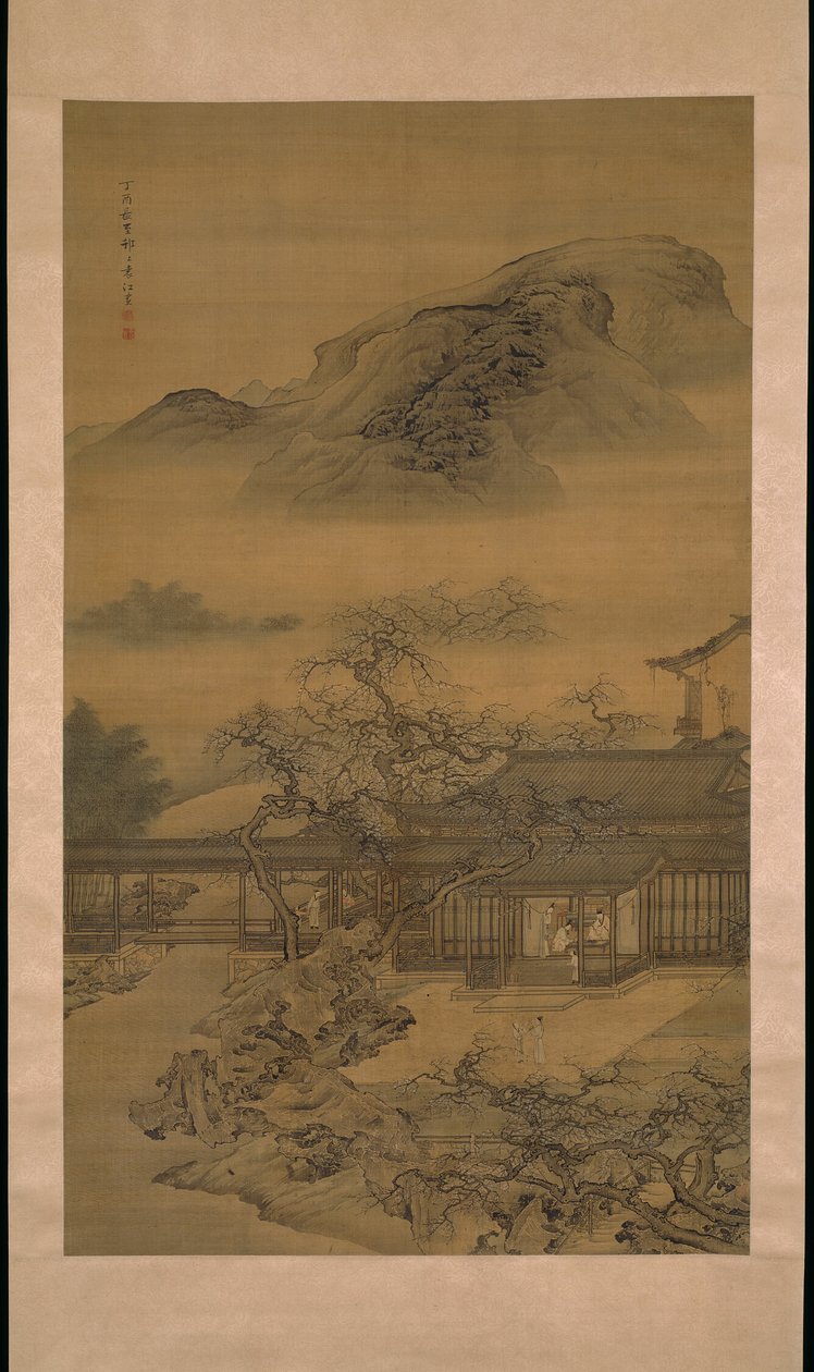 La primavera llega al Palacio Han 漢宮春曉圖 de Yuan Jiang