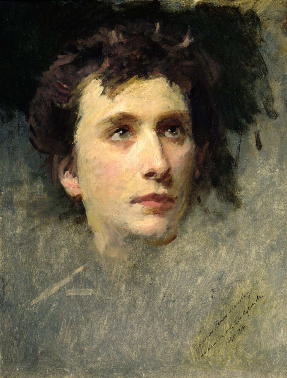 Retrato del compositor Piotr Ilich Chaikovski, 1850