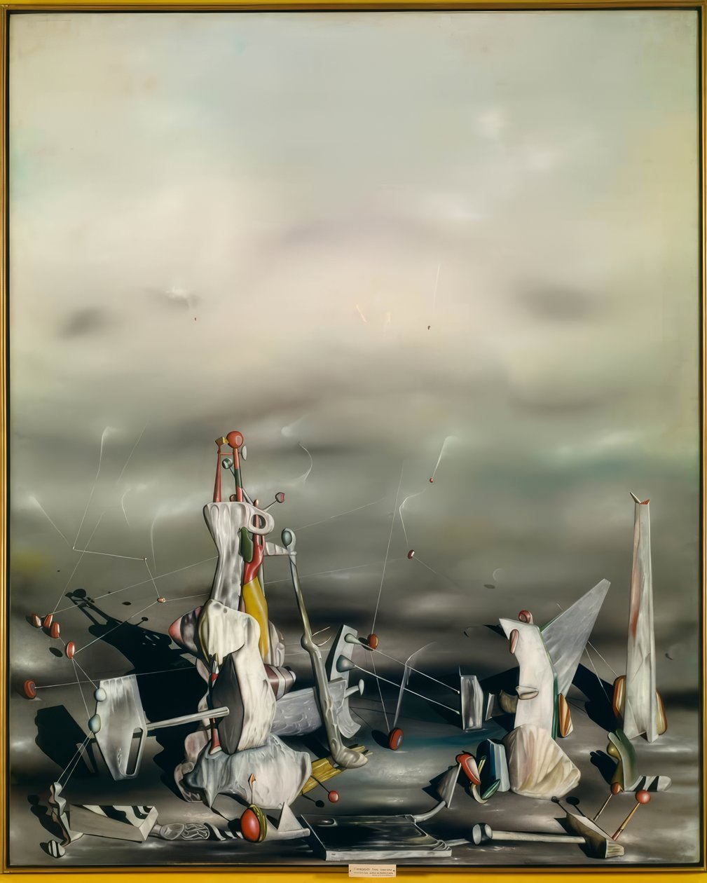 El palacio de las rocas de cristal de Yves Tanguy