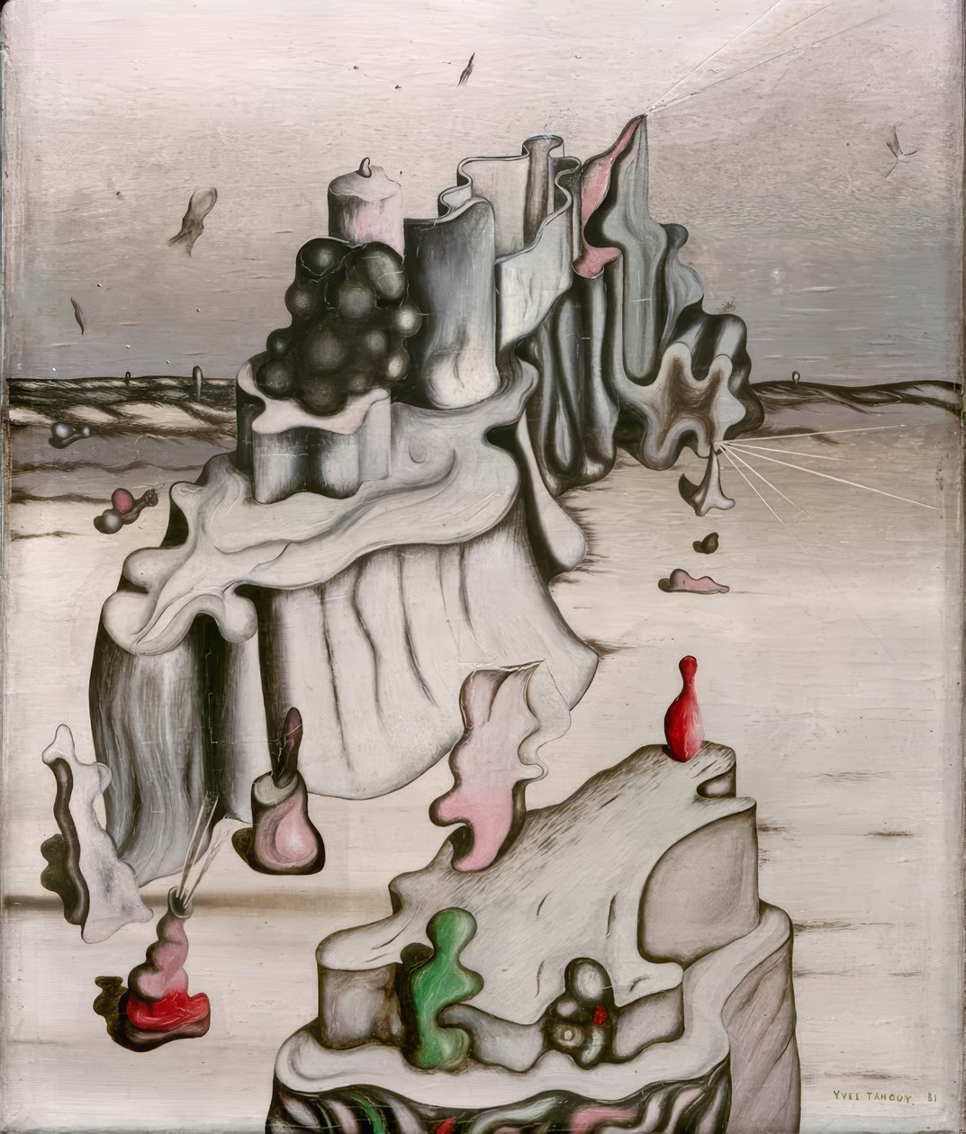La torre del oeste de Yves Tanguy
