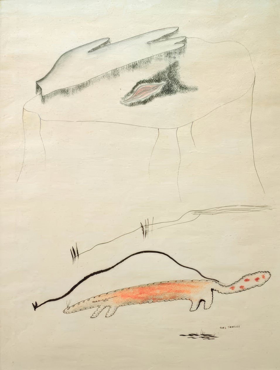 Composición de Yves Tanguy