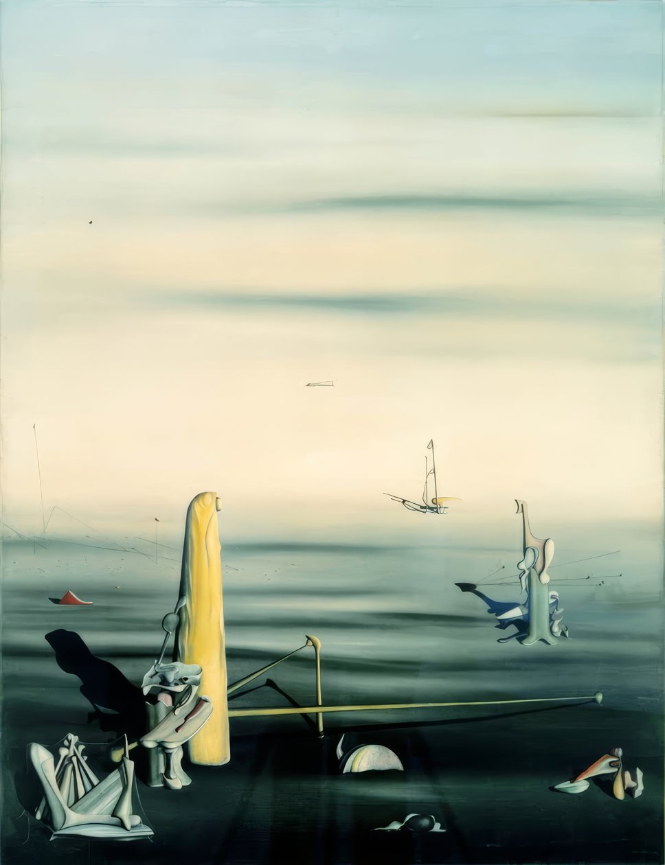El sol en su joyero de Yves Tanguy