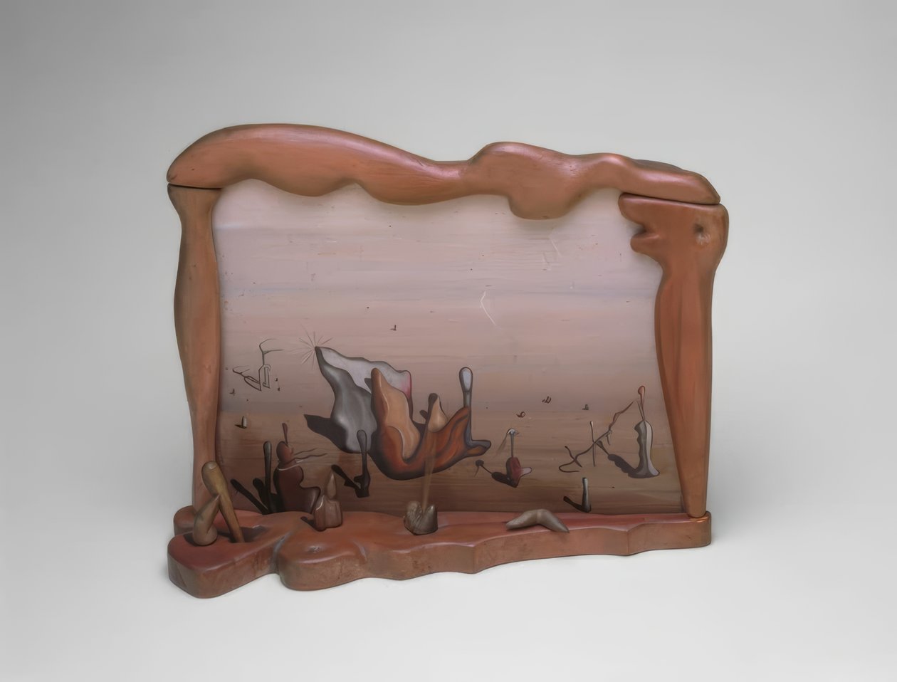 La certeza de lo nunca visto de Yves Tanguy