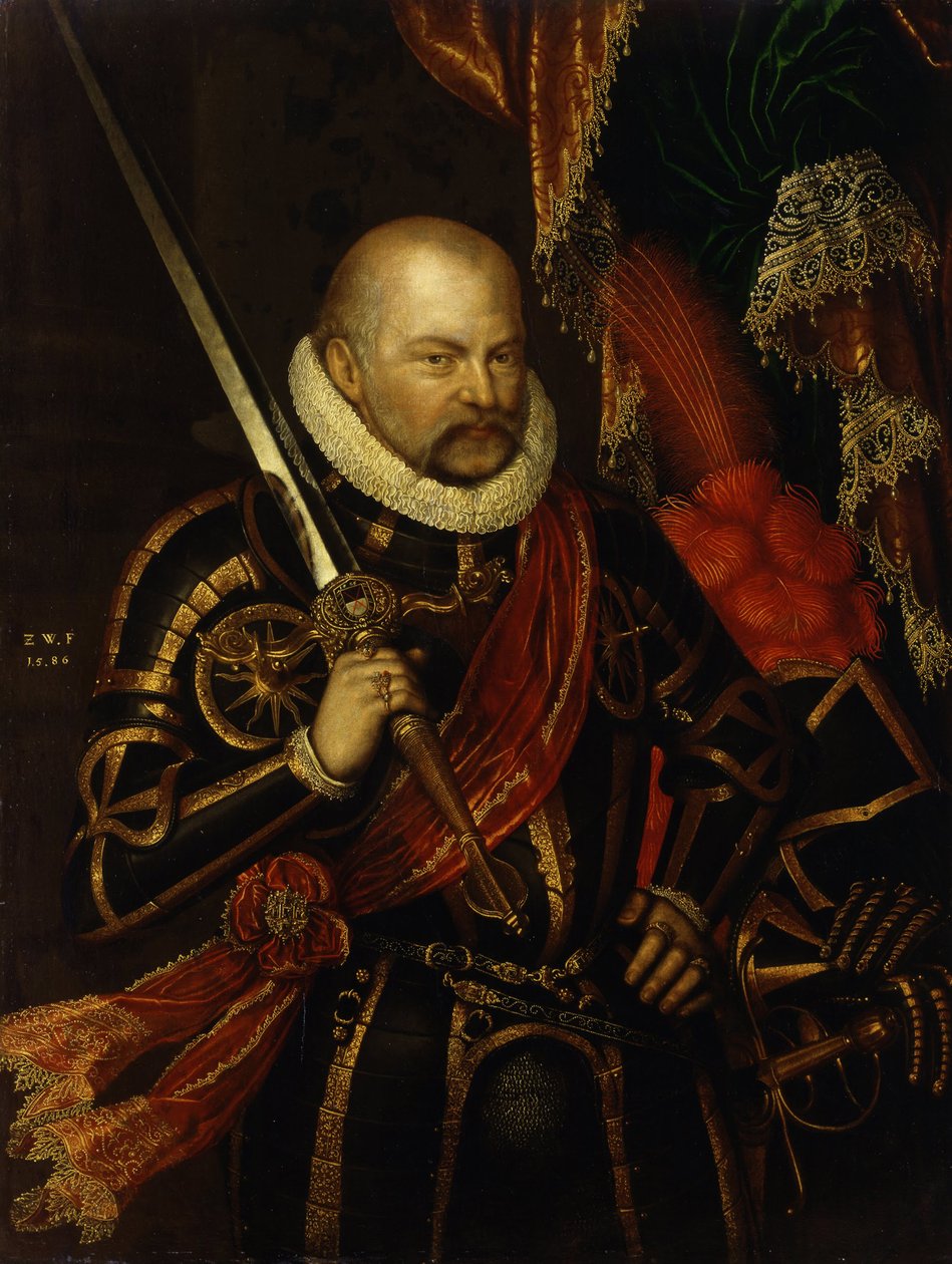 Príncipe Elector Augusto de Sajonia (1586) de Zacharias Wehme