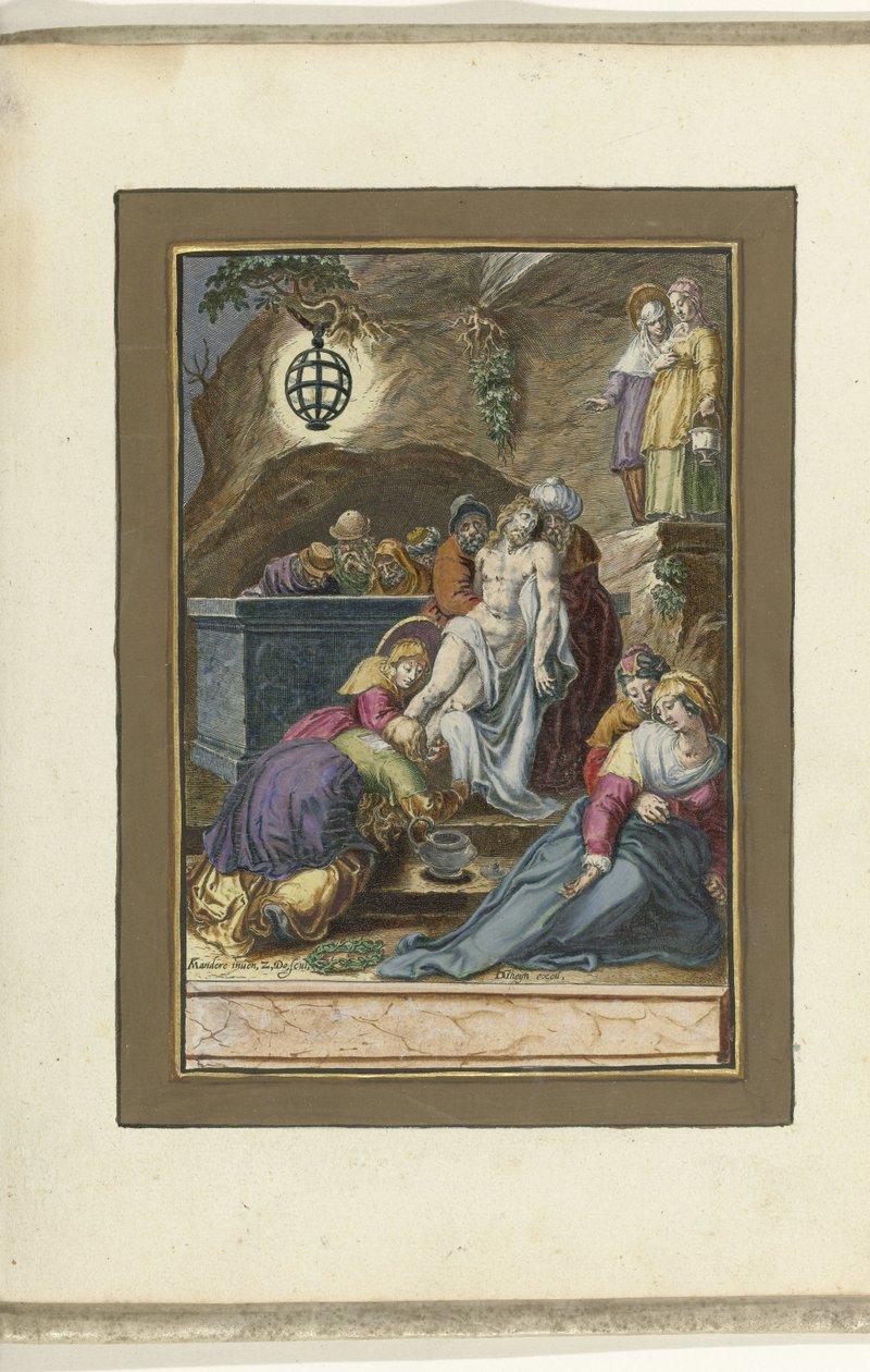 Entierro Pasión de Cristo (título de la serie) de Zacharias Dolendo