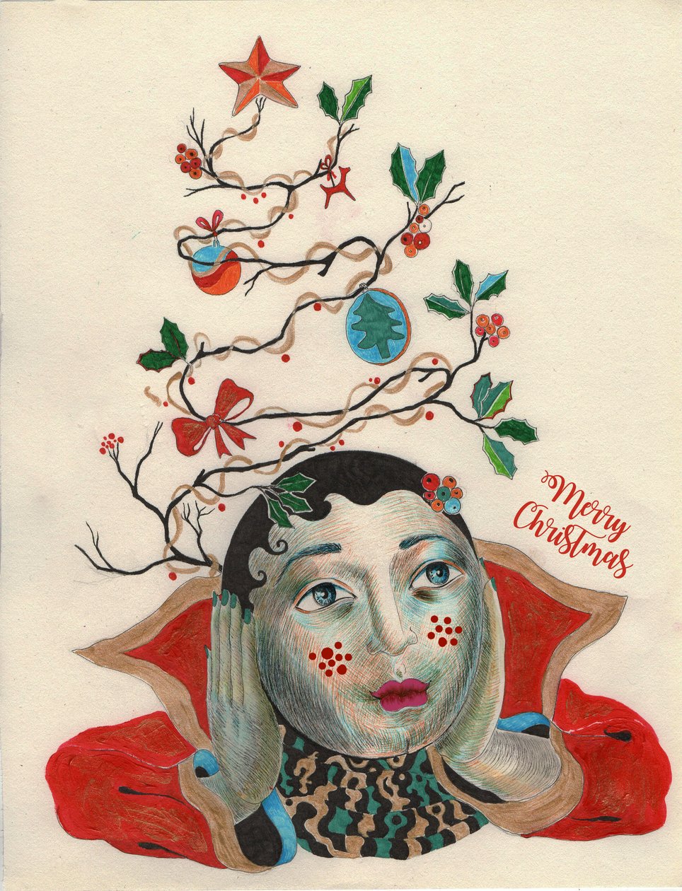Elfo de Navidad, 2020 de Sabina Nedelcheva Williams