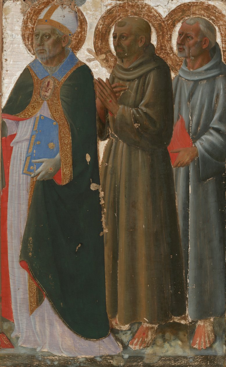 Santos Zenobio, Francisco y Antonio de Padua de Zanobi di Benedetto Strozzi