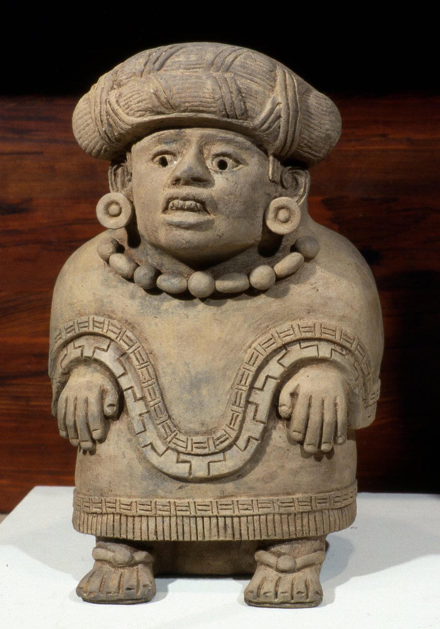 Urna funeraria, Período Clásico Tardío (700-1000 AD) de Zapotec