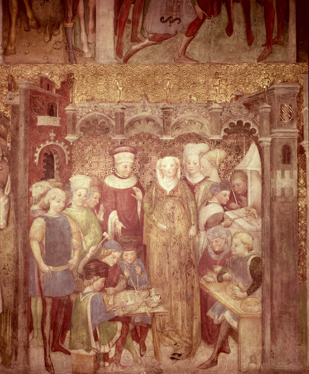 Historias de la Reina Teodolinda de los Lombardos de Zavattari Family