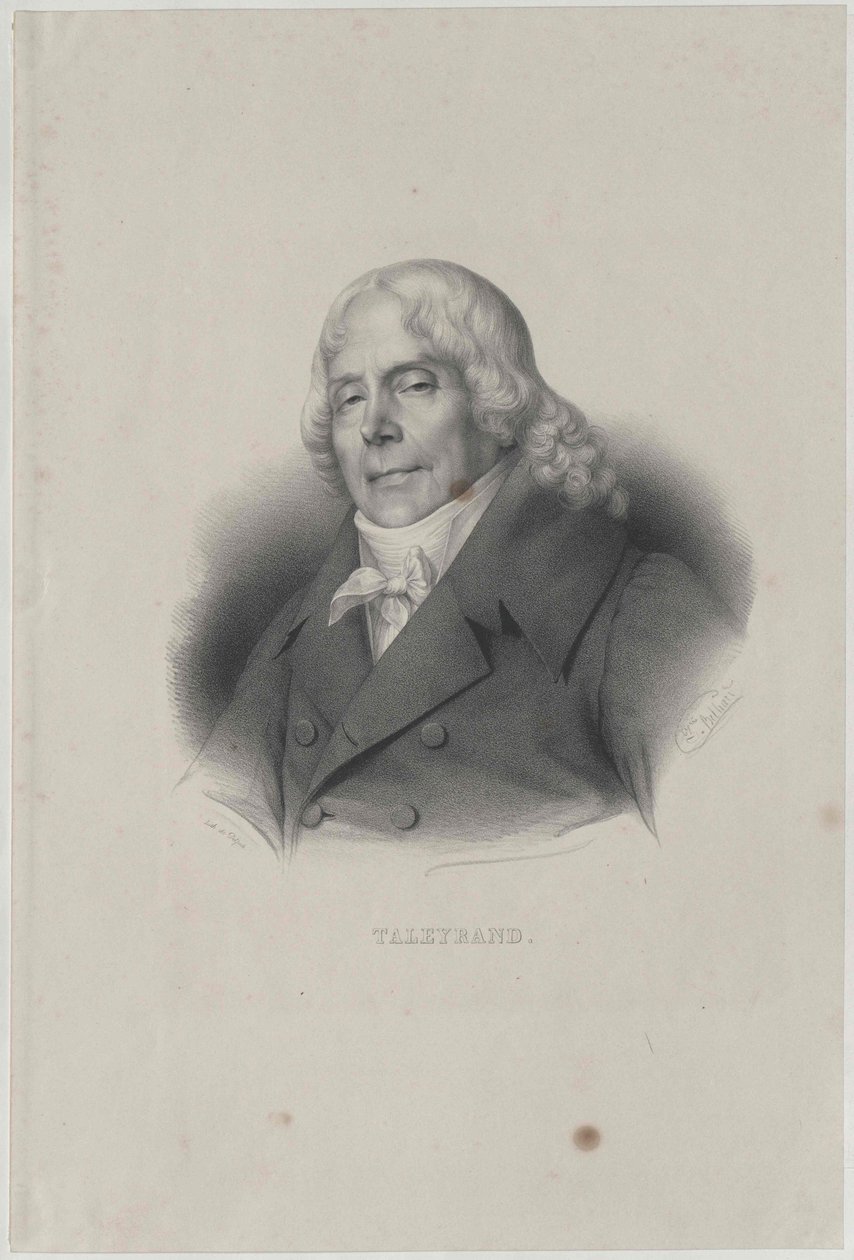 Charles Maurice duque Talleyrand-Perigord de Zephirin Felix Jean Marius Belliard