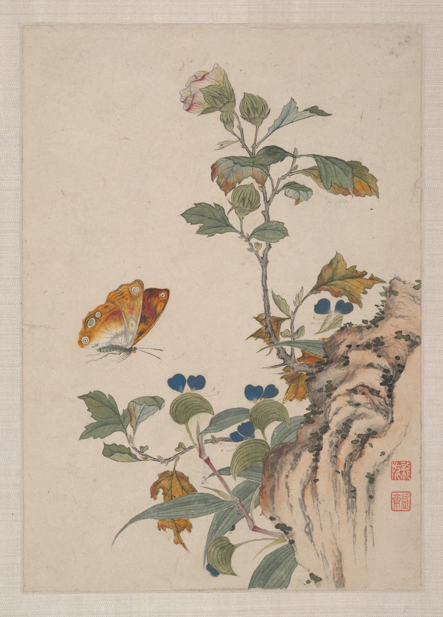 Aves, insectos y flores de Zhai Yi