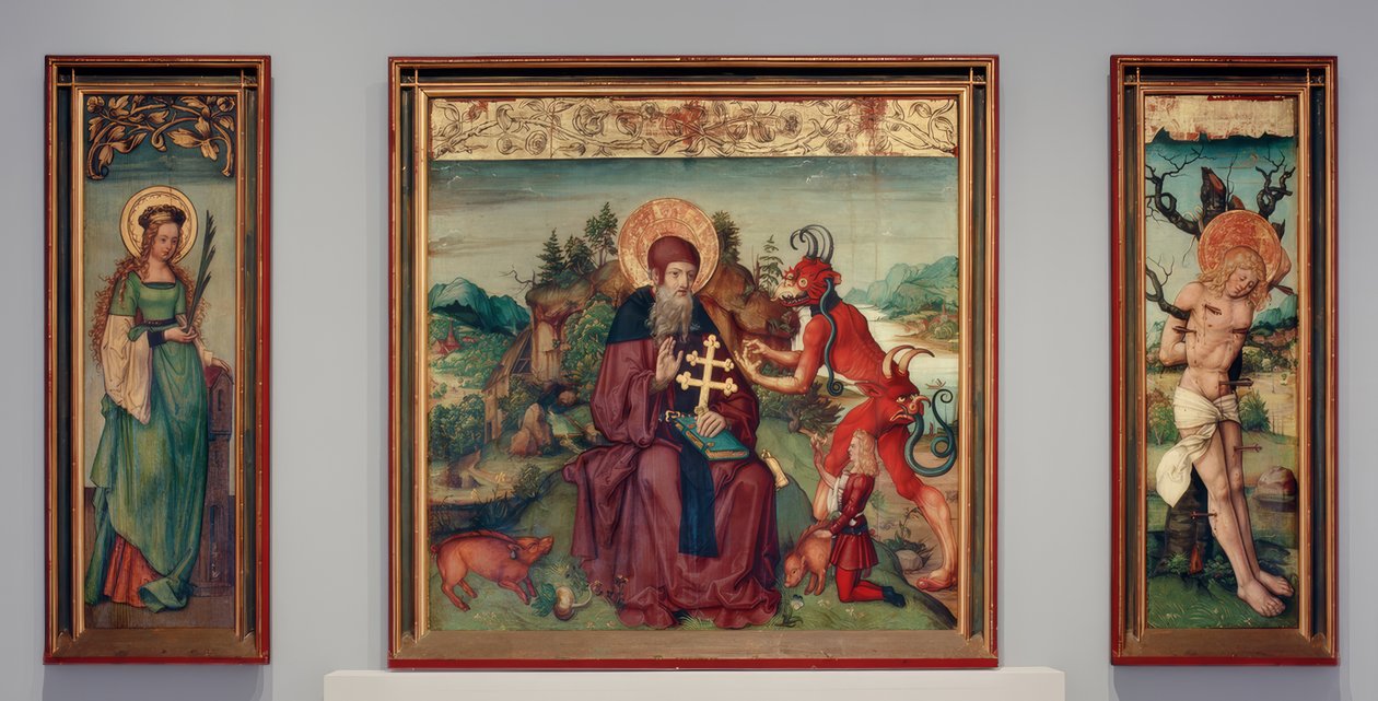 Retablo de San Antonio de Zürcher Veilchenmeister