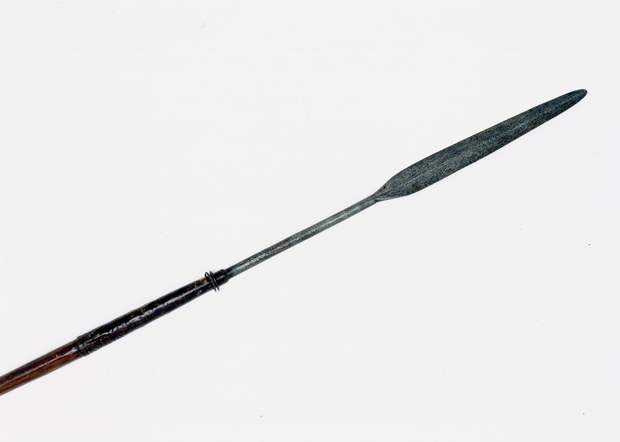 Assegai recuperado de la proximidad del cuerpo del Príncipe Imperial de Zulu