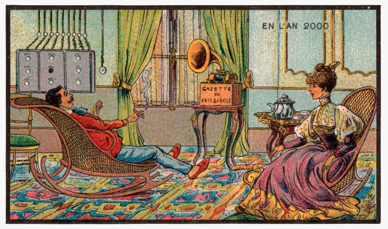Un gramófono, c.1910 de . .