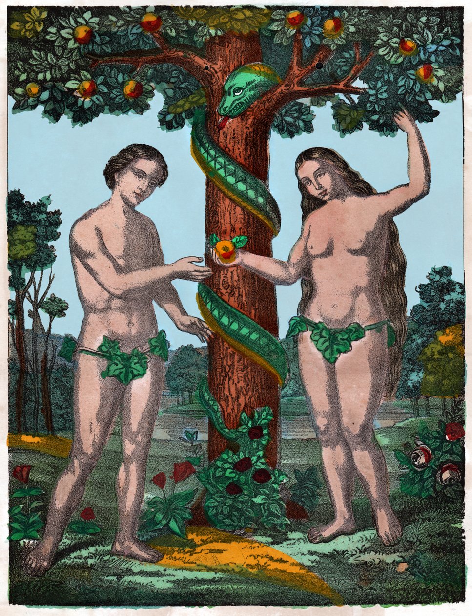 Adán y Eva de . .