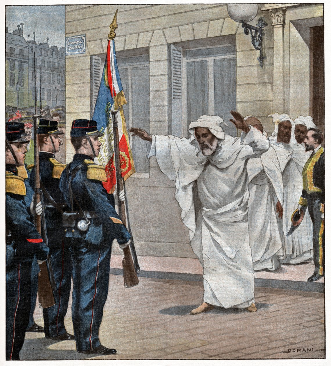 Embajador de Marruecos en París de . .