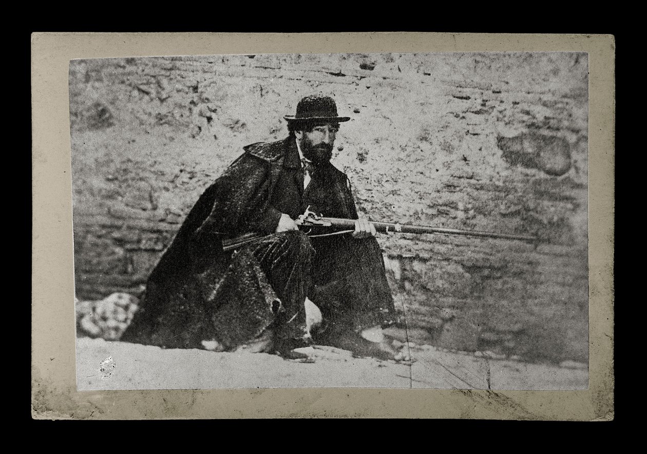 Retrato de Francesco Fasanella conocido como Tinna 1860 de . .