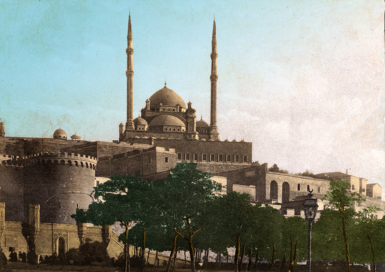 El Cairo, la ciudadela de Saladino (Egipto). circa 1920 (foto) de . .