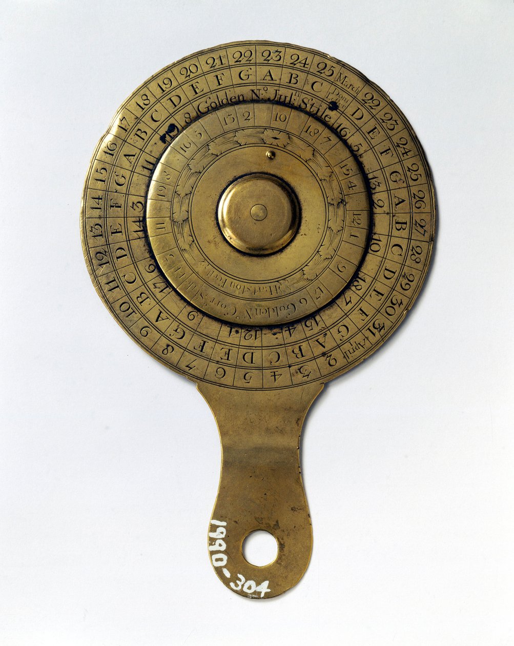 Calendarios Calendario perpetuo, inglés de Ferdinand Georg Waldmuller