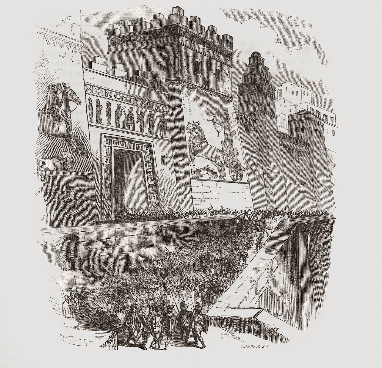 Captura de Babilonia por Ciro el Grande de . .