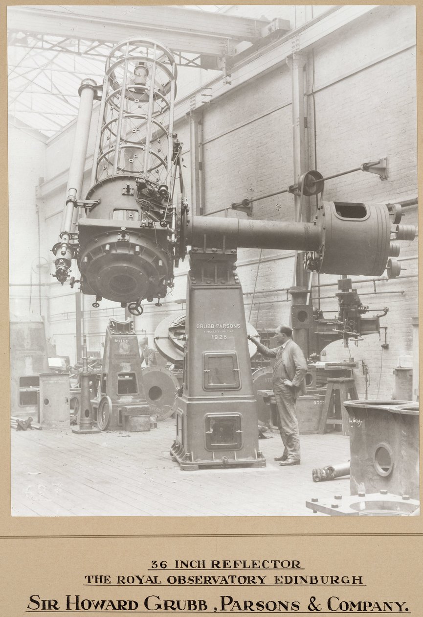 Telescopio reflector Cassegrain, Newcastle upon Tyne de Frederick (attr. to) Barnard