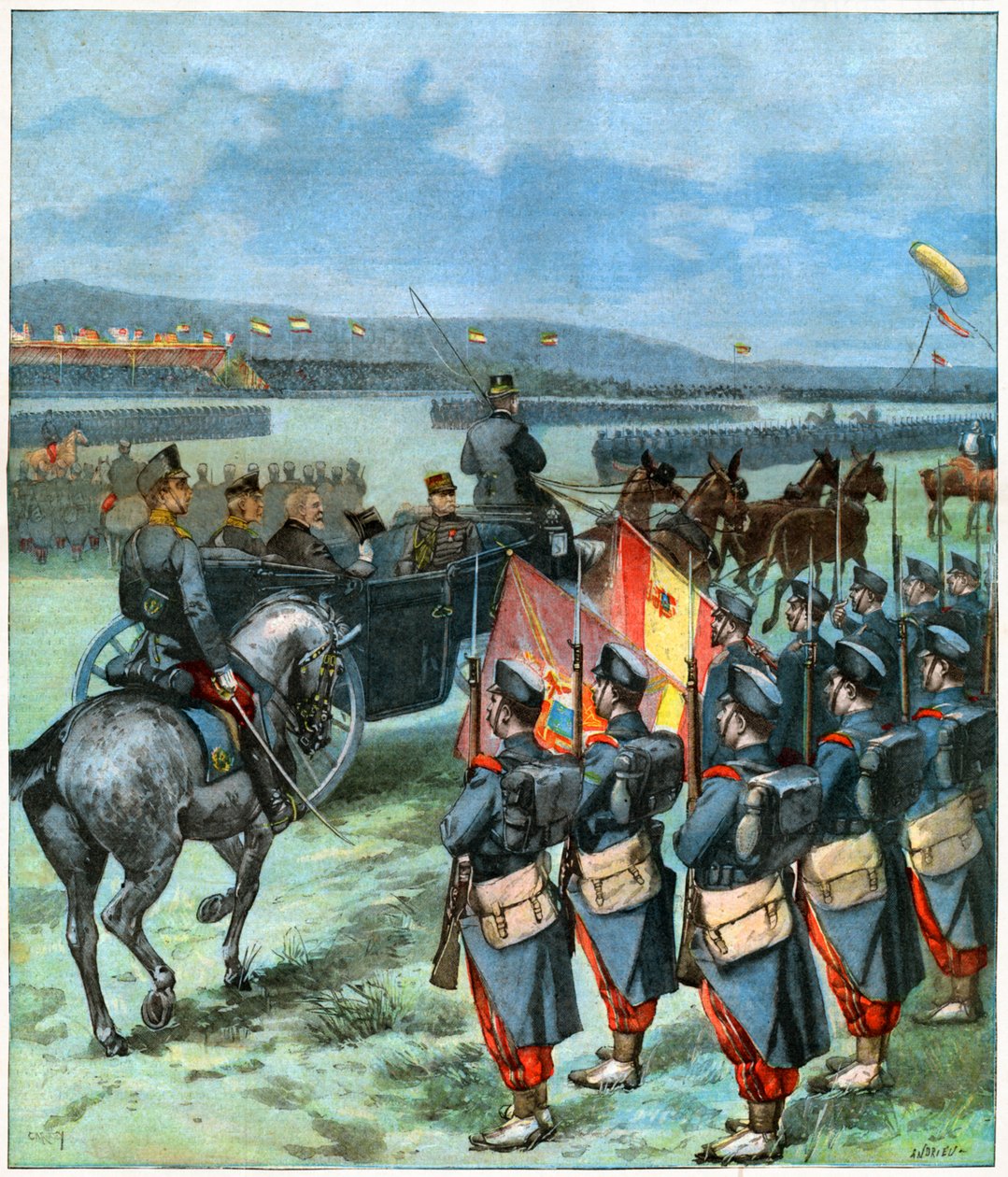 Émile Loubet en España de . .