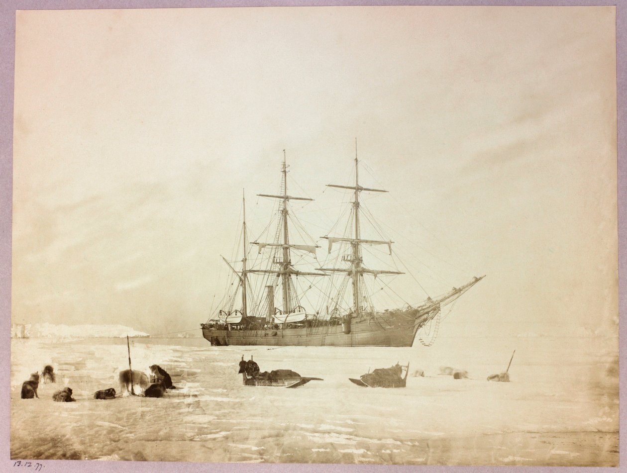 Expedición en el Ártico (1875-1876) del capitán George Nares (1831-1915) de Frederick (attr. to) Barnard