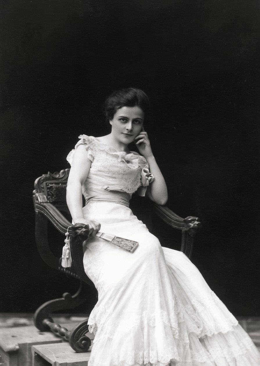 Retrato femenino de Henry Charles Fehr