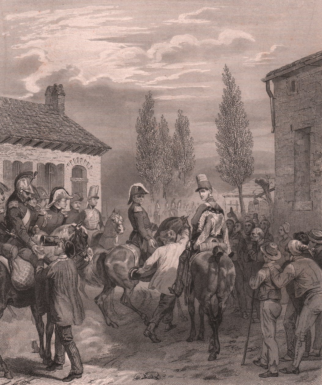 Ejército francés entrando en Bélgica, agosto de 1831 de William Walcutt