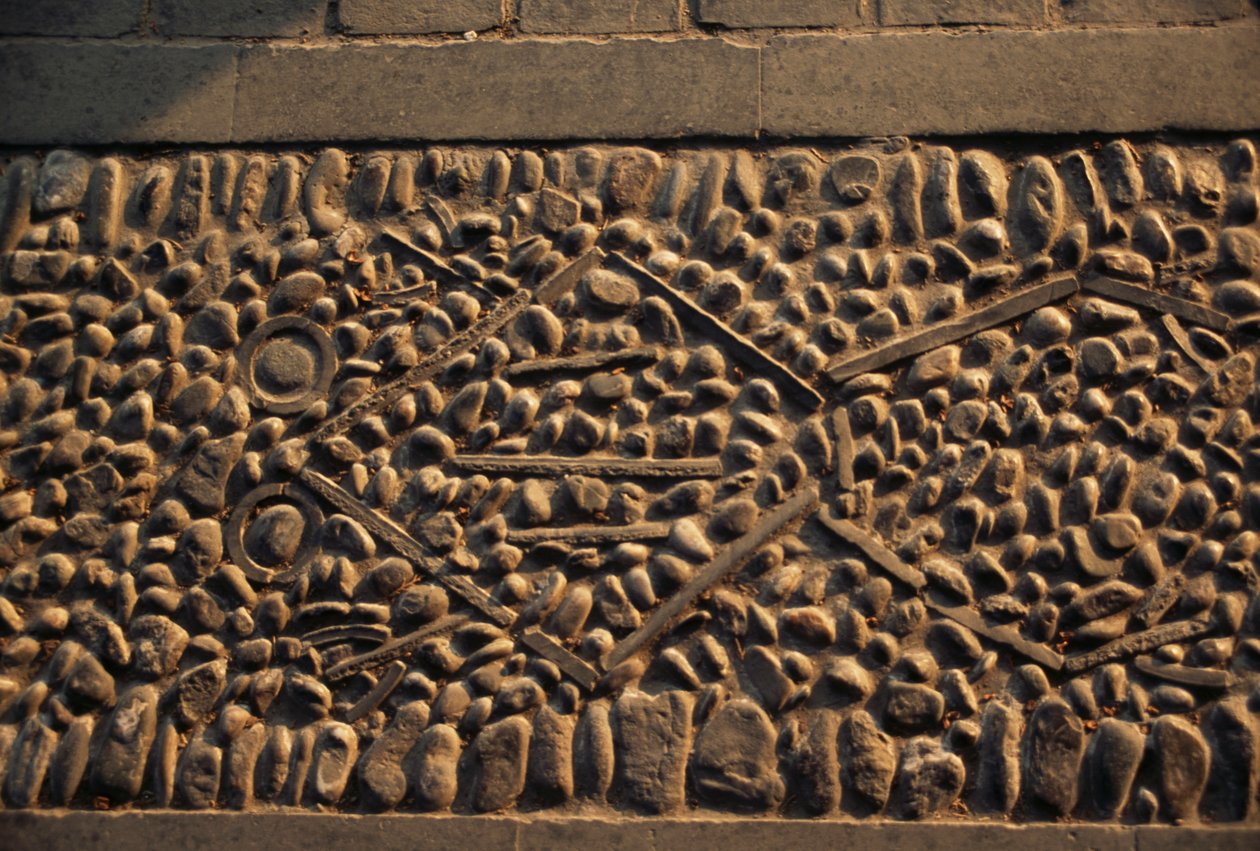 Rana, piso de mosaico en el Palacio de Verano (Lista del Patrimonio Mundial de la Unesco) de William Walcutt