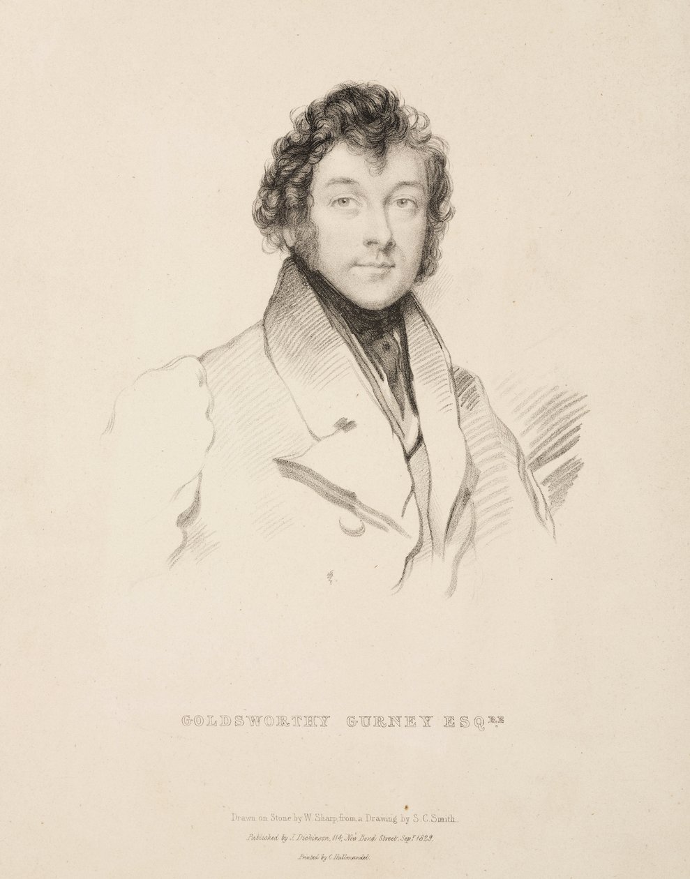 Goldsworthy Gurney, inventor inglés de Frederick (attr. to) Barnard