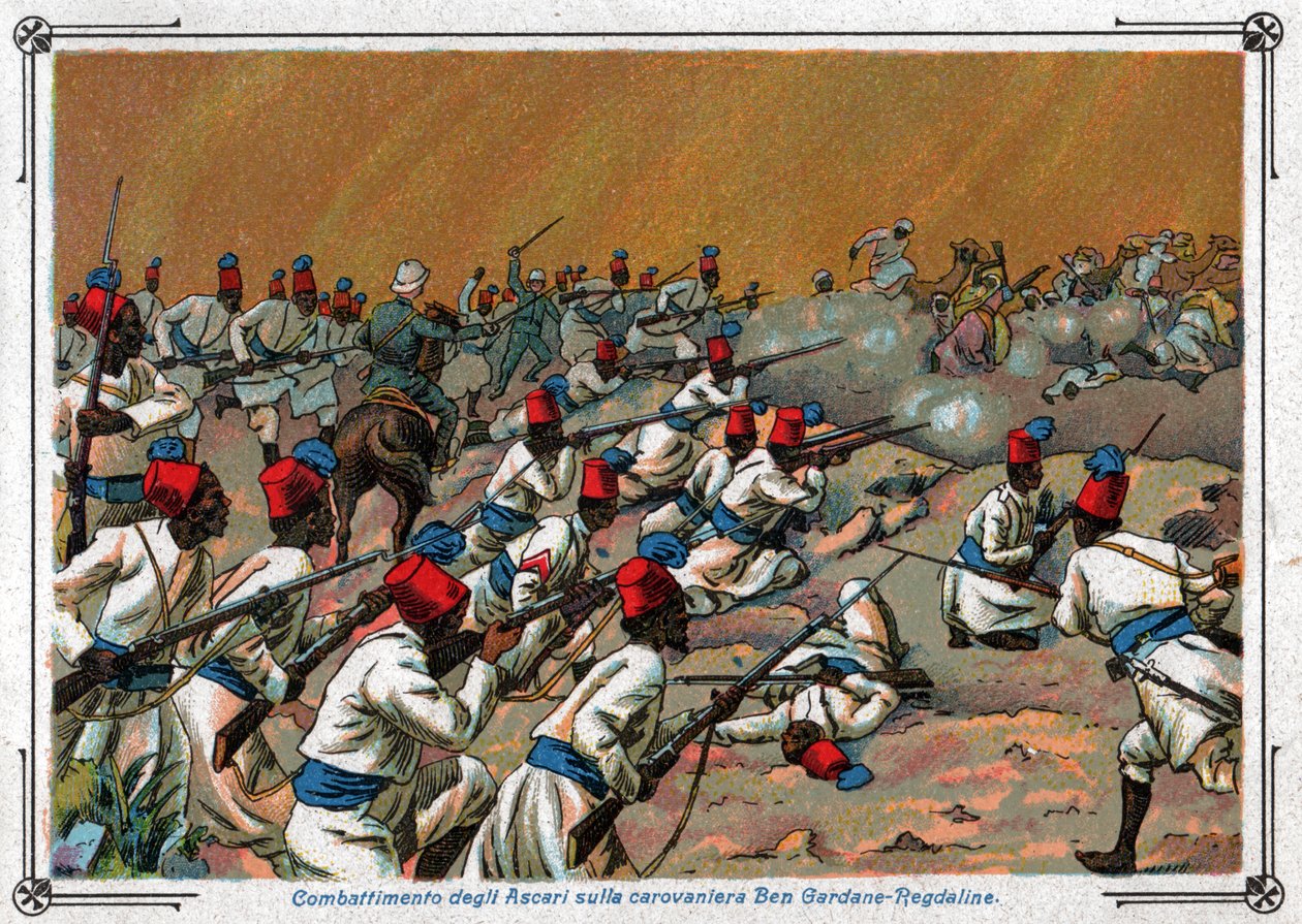 Guerra italo-turca de Ferdinand Georg Waldmuller