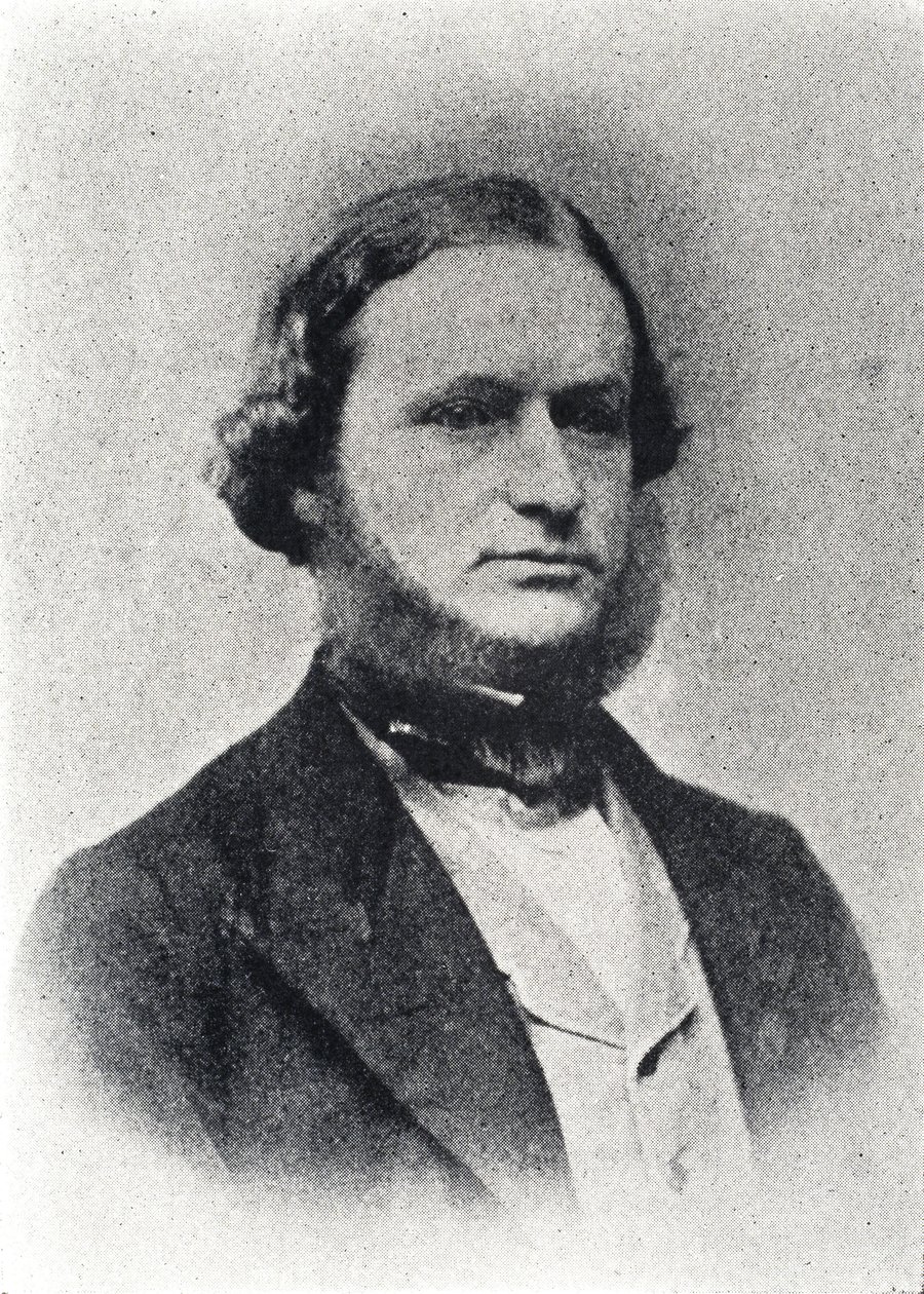 Gustav Kirchhoff, físico alemán, c. 1860s de Frederick (attr. to) Barnard