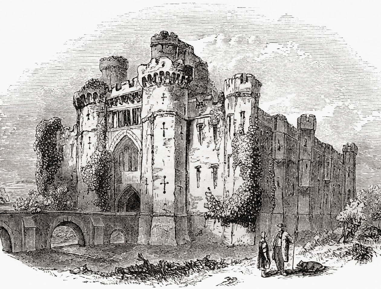 Castillo de Herstmonceux de . .