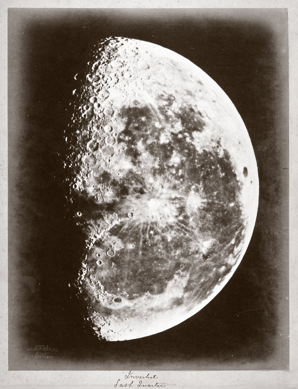 Último cuarto invertido de la Luna de Frederick (attr. to) Barnard