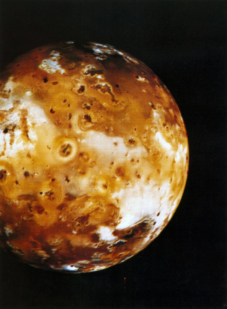 Io, una de las lunas de Júpiter de Henry Charles Fehr