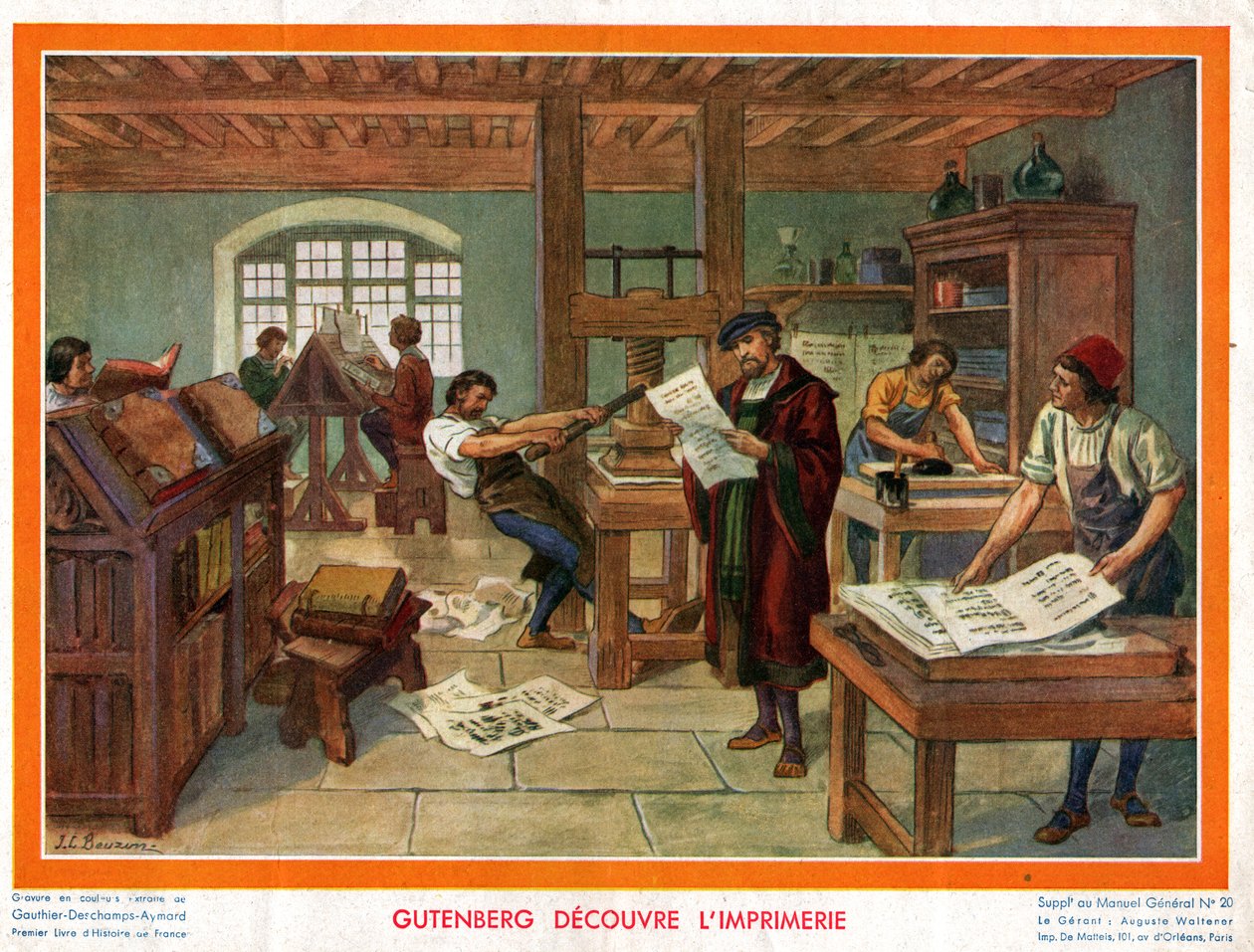 Johannes Gutenberg de John Pardon