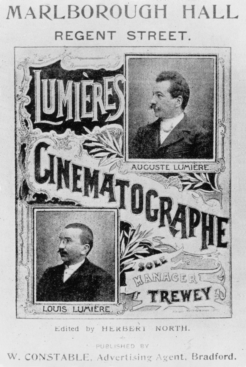 Anuncio de los hermanos Lumiere, c 1896 de John Pardon